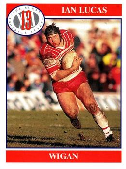 1991 Merlin Rugby League #130 Ian Lucas Front